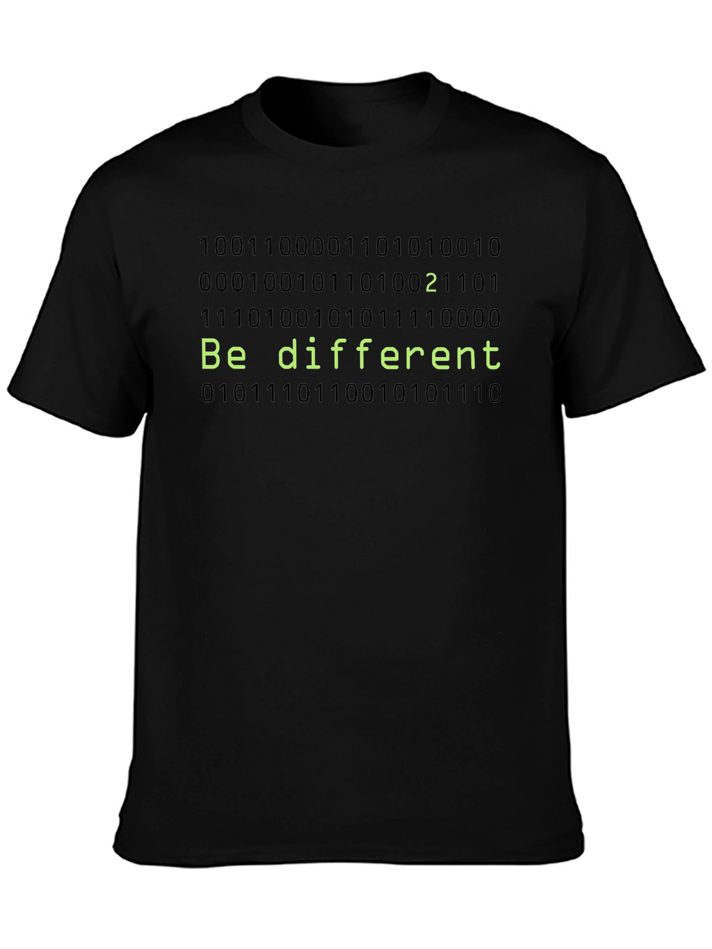 Be Different Binary Code T-Shirt