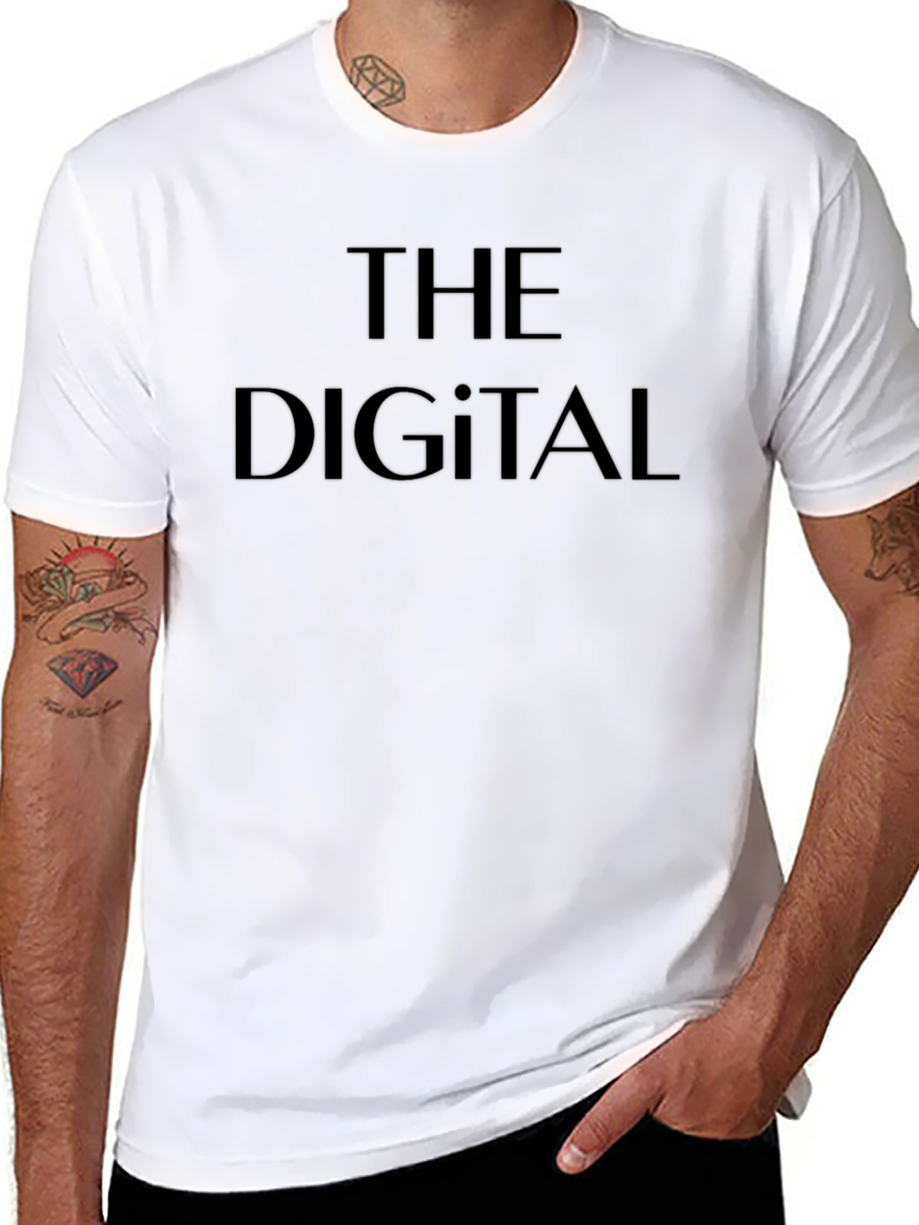 The Digital Black T-Shirt