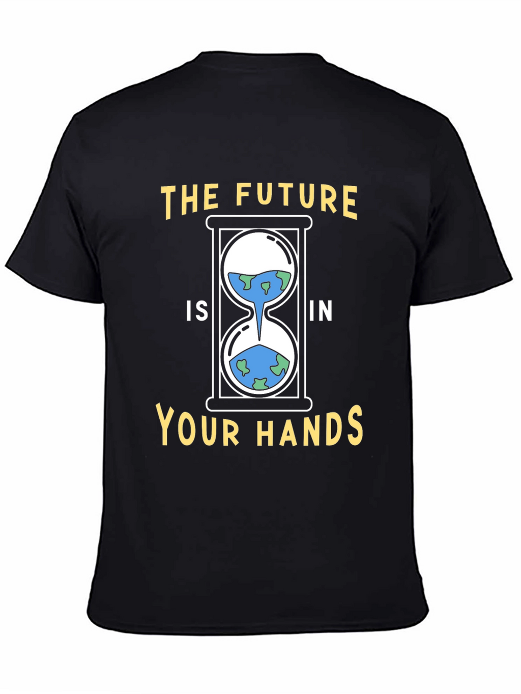 Earth Hourglass Graphic Tee - Save The Planet