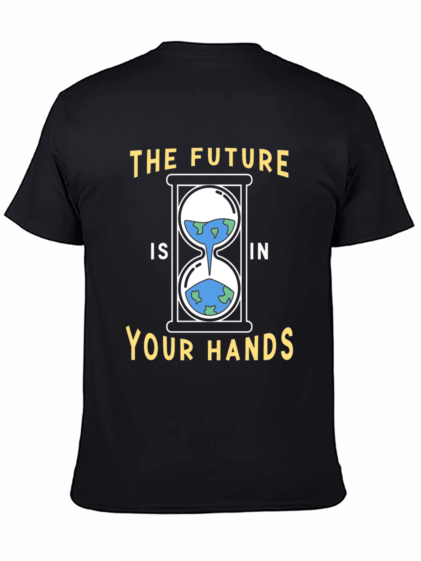 Earth Hourglass Graphic Tee - Save The Planet