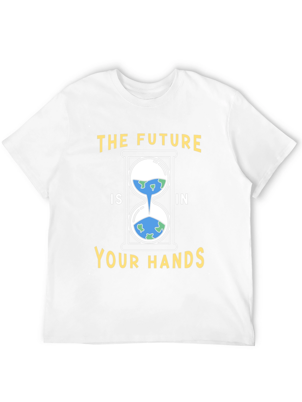 Earth Hourglass Graphic Tee - Save The Planet