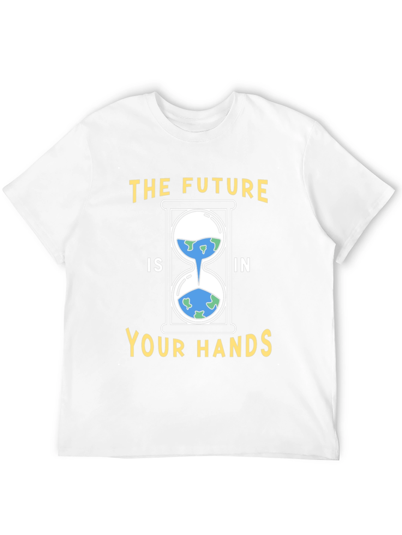 Earth Hourglass Graphic Tee - Save The Planet