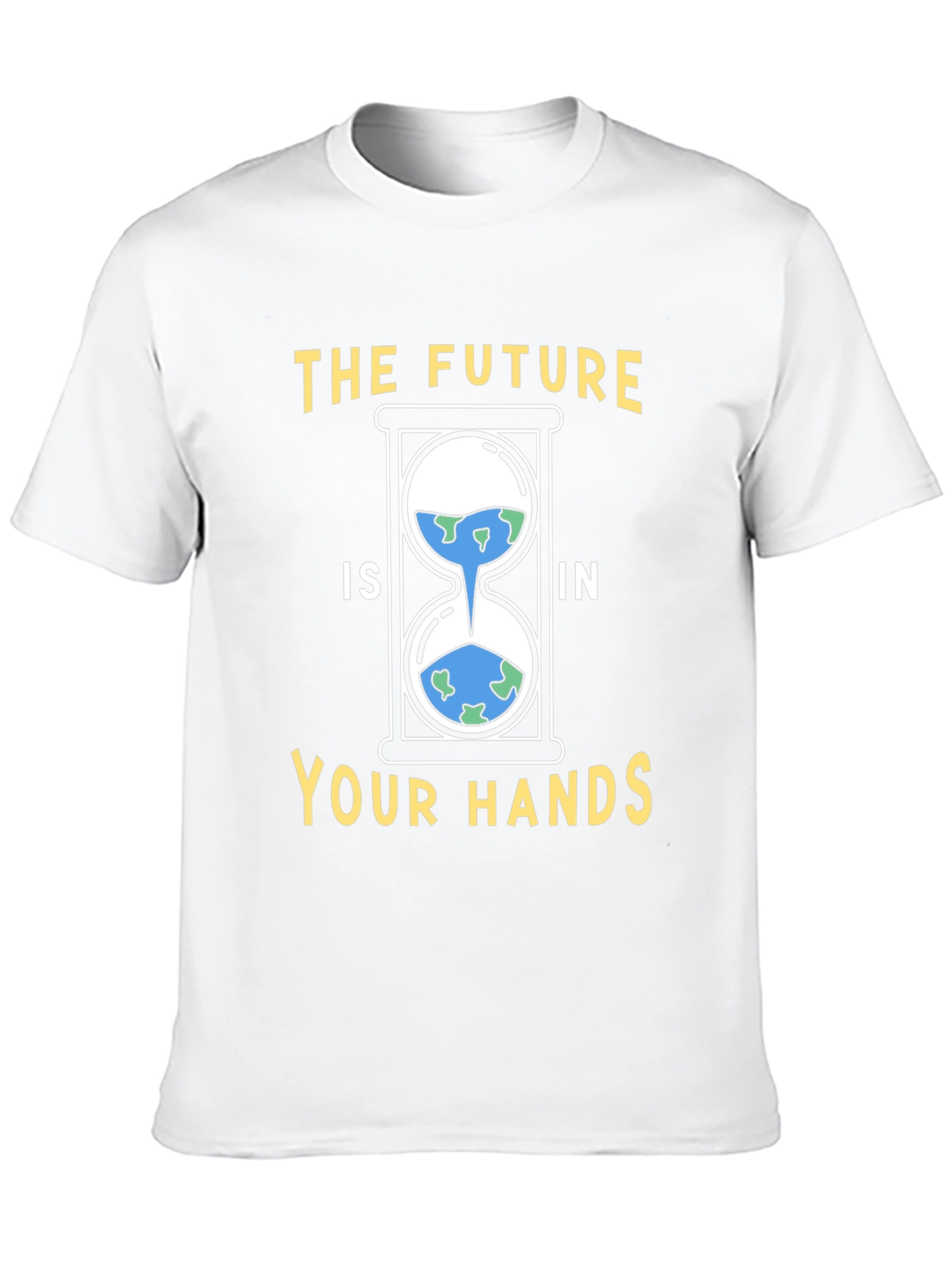 Earth Hourglass Graphic Tee - Save The Planet