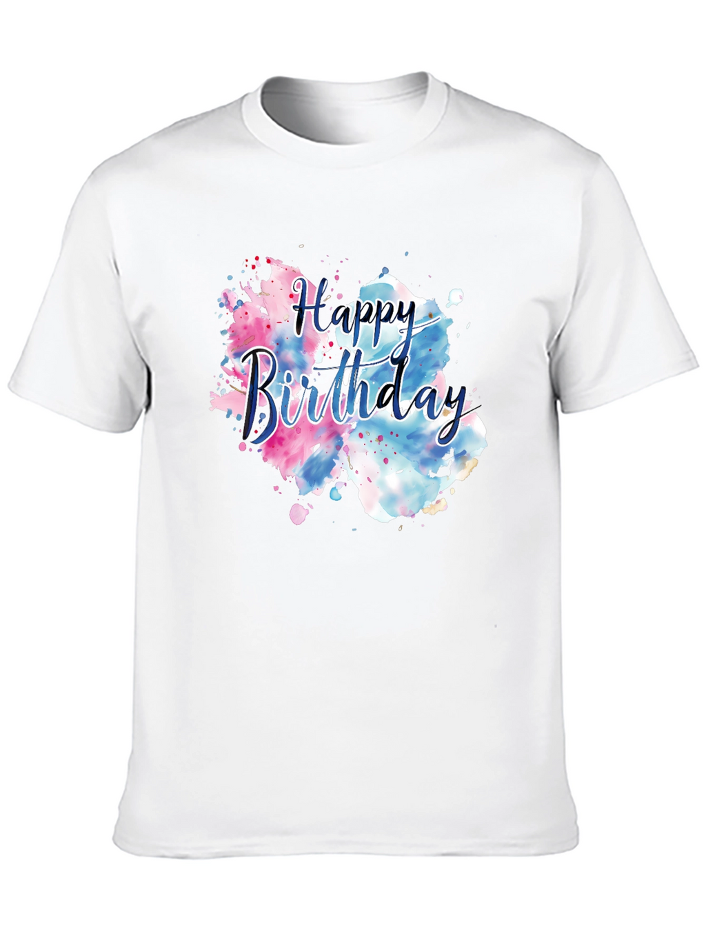 Happy Birthday Watercolor T-Shirt