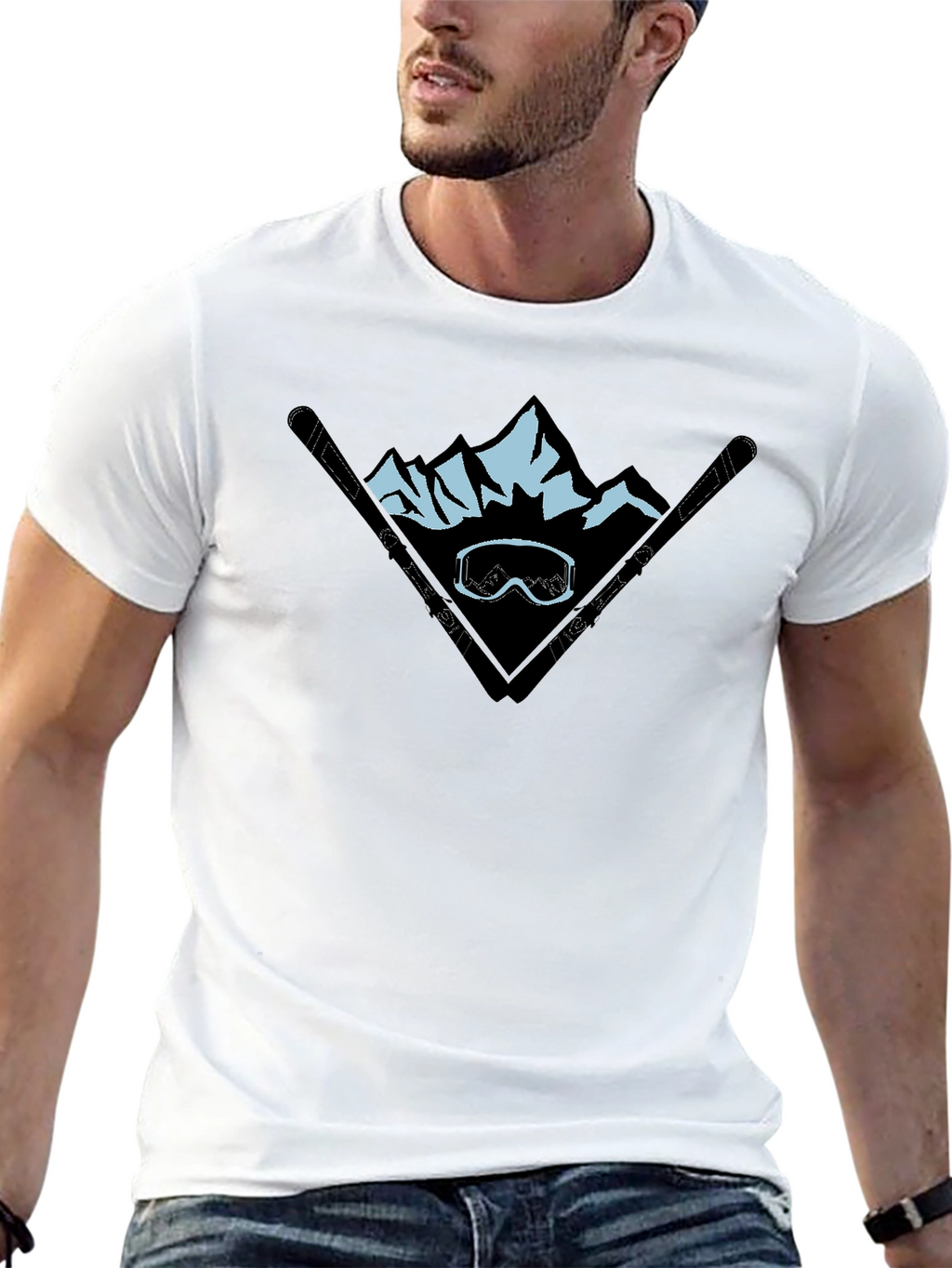 Mountain Ski Adventure T-Shirt