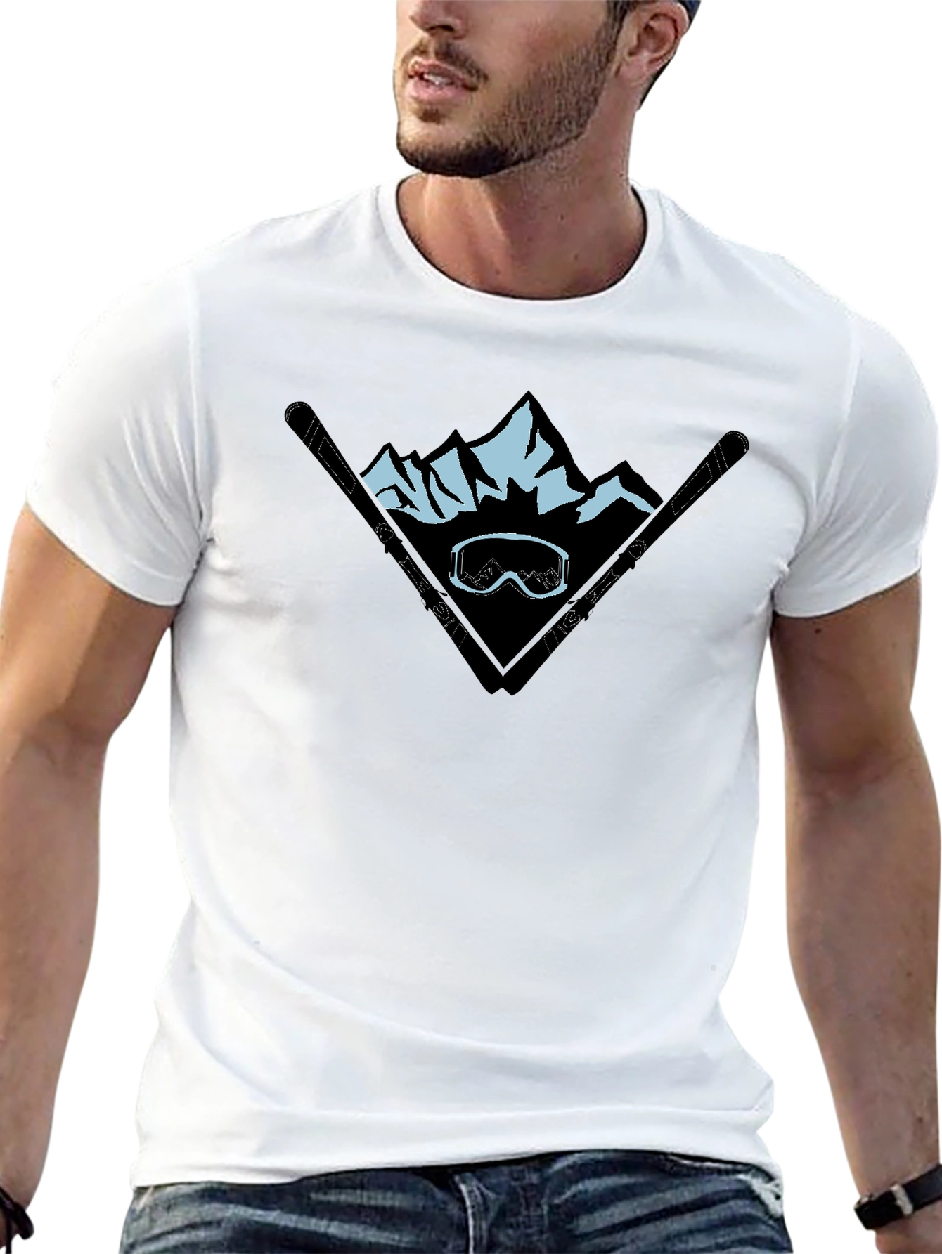 Mountain Ski Adventure T-Shirt
