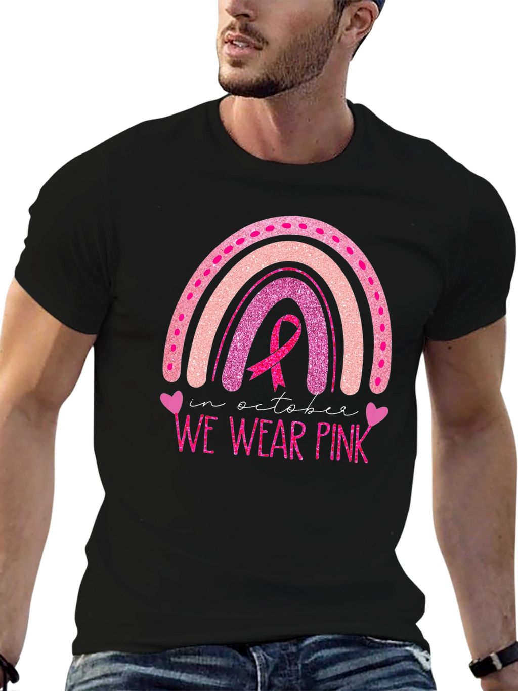 In October We Wear Pink T-Shirt