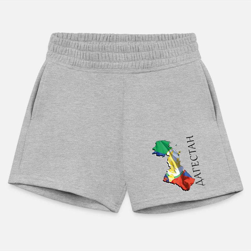 (RU) Dagestan Flag in (RU) Dagestan Map DA