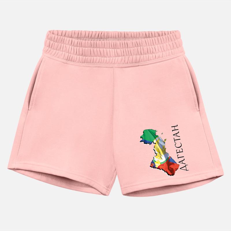 (RU) Dagestan Flag in (RU) Dagestan Map DA