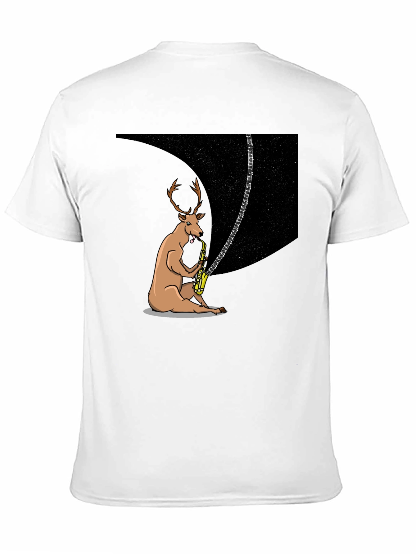 Cosmic Jazz Deer Graphic Tee