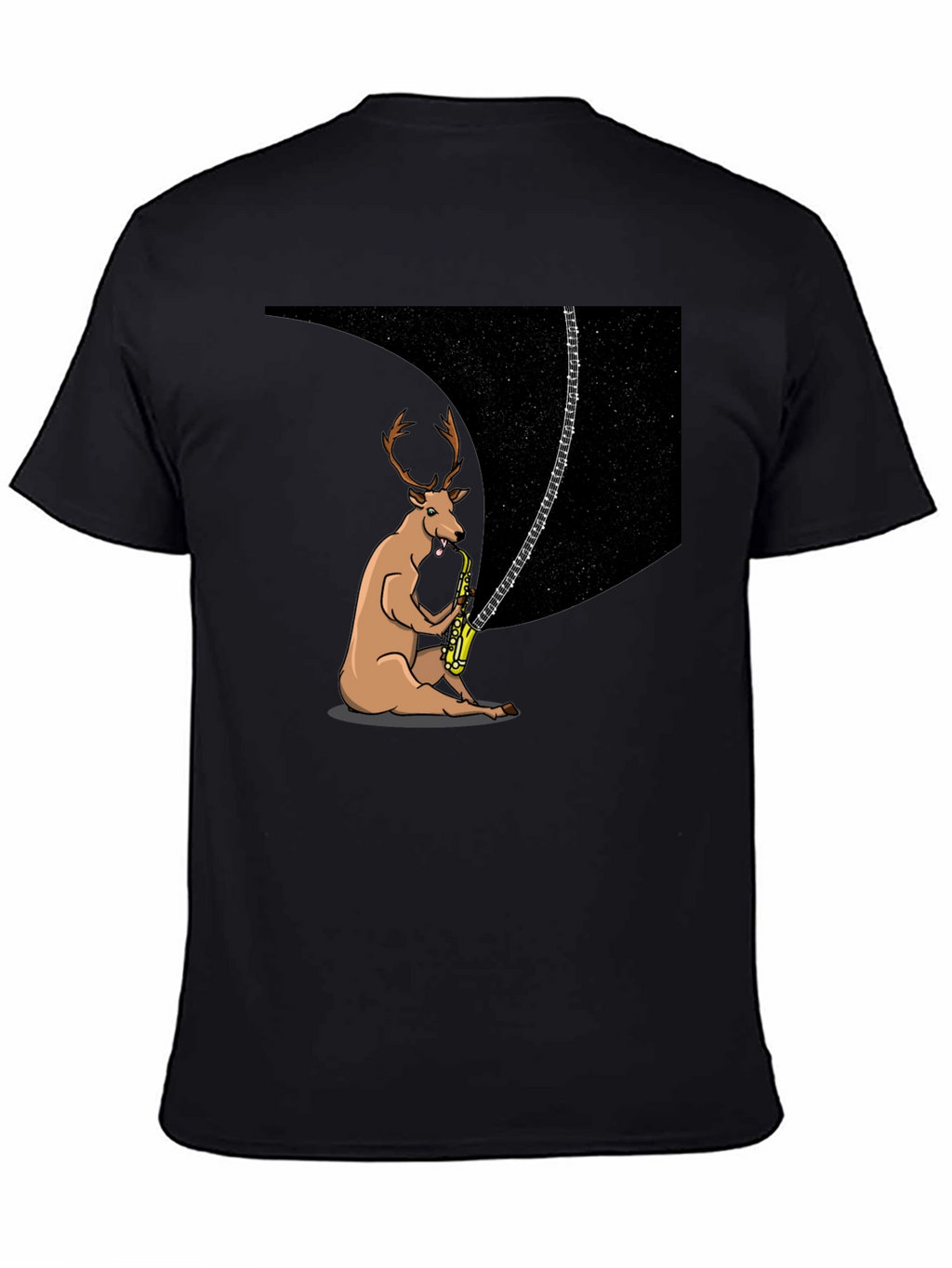 Cosmic Jazz Deer Graphic Tee