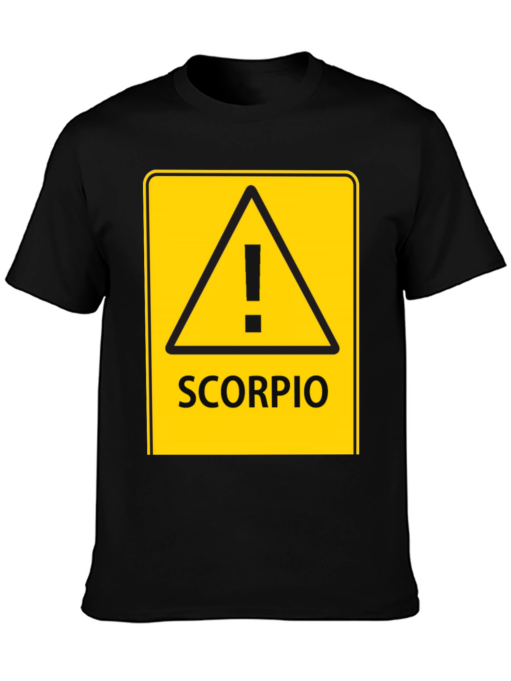 Scorpio Zodiac Sign Caution T-Shirt
