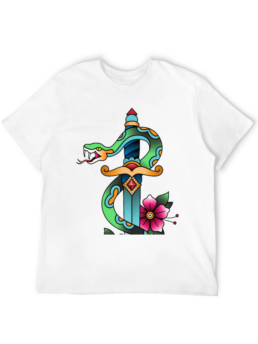 Snake & Dagger Graphic Tee