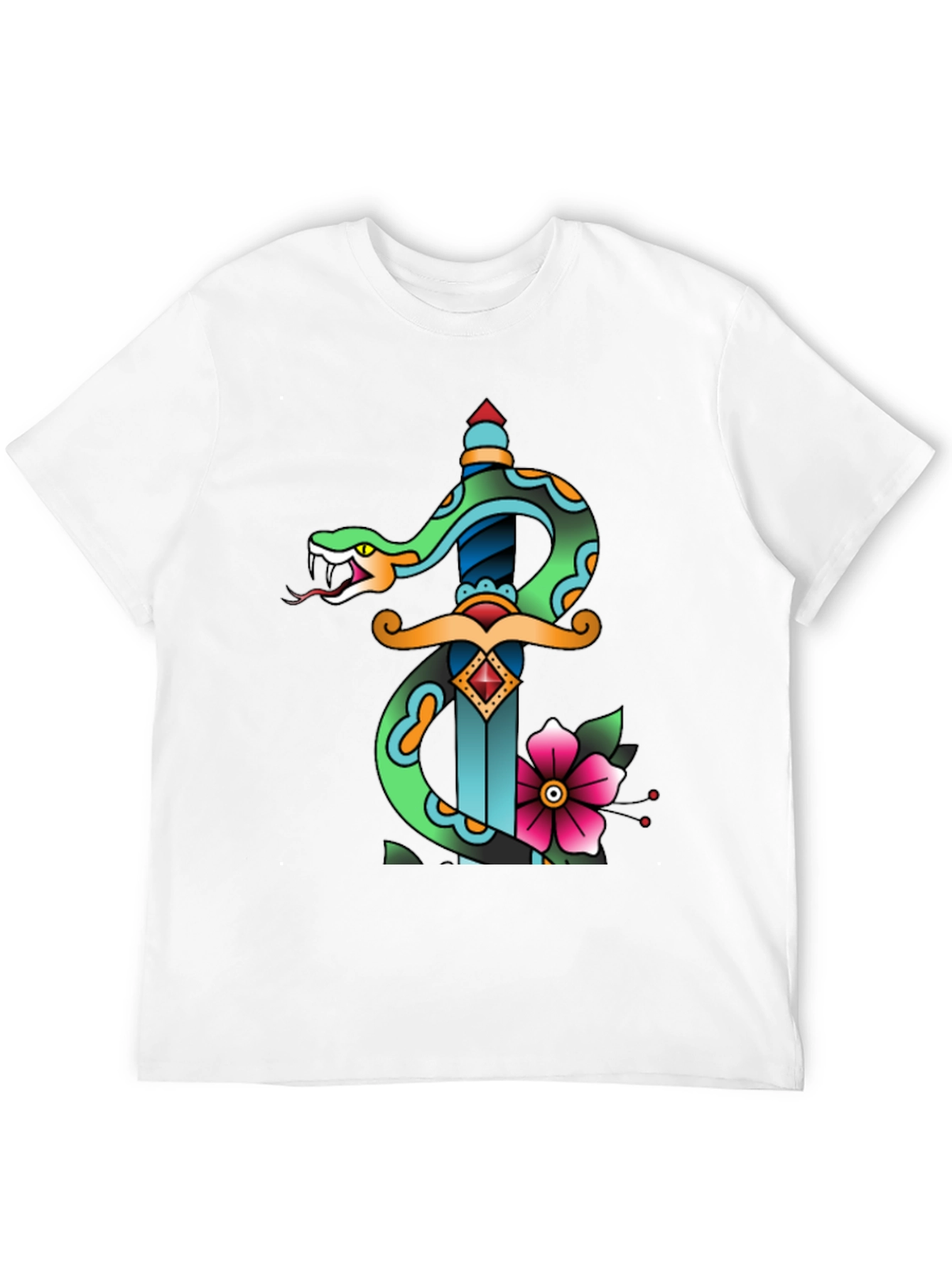 Snake & Dagger Graphic Tee