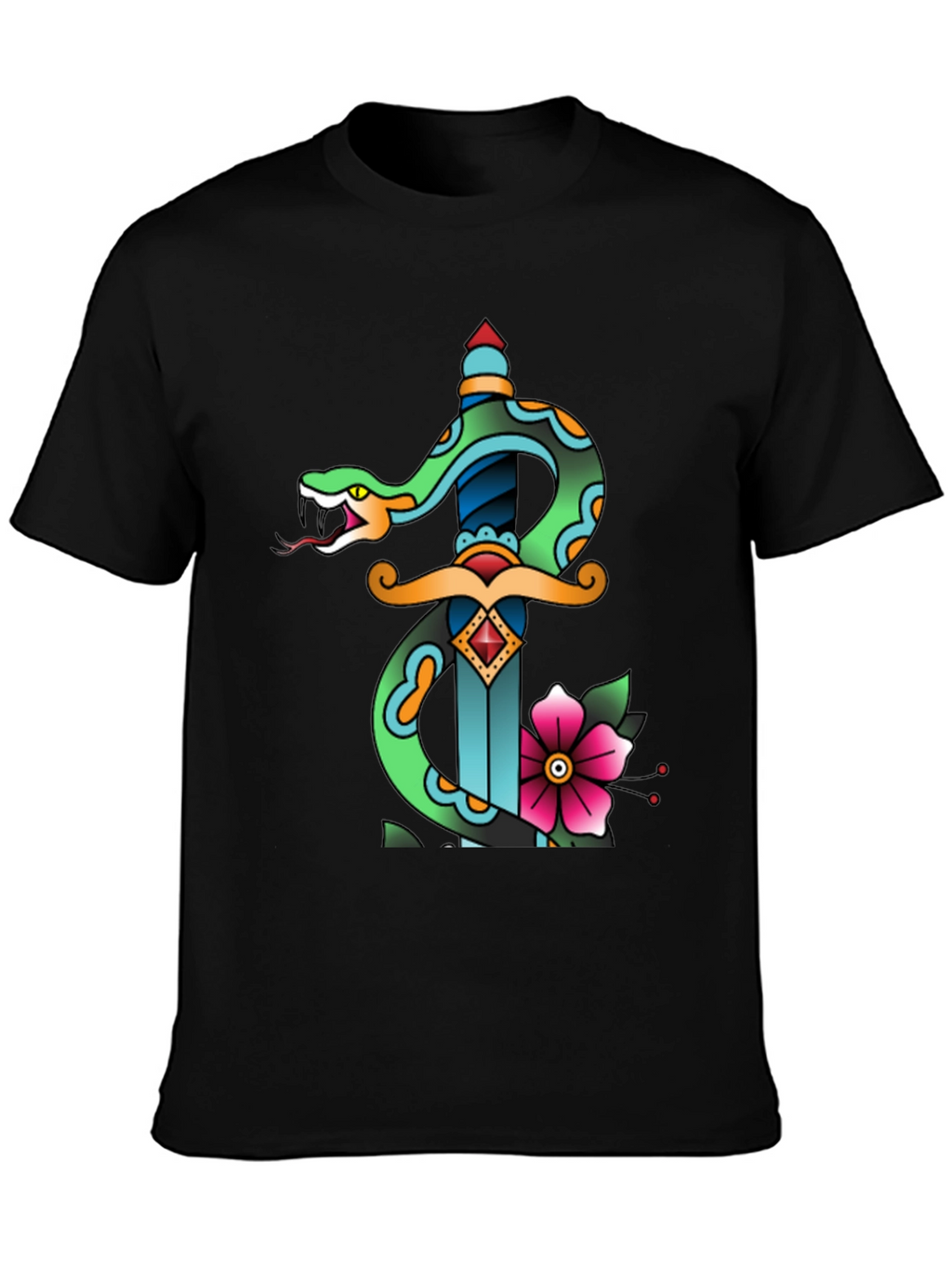 Snake & Dagger Graphic Tee