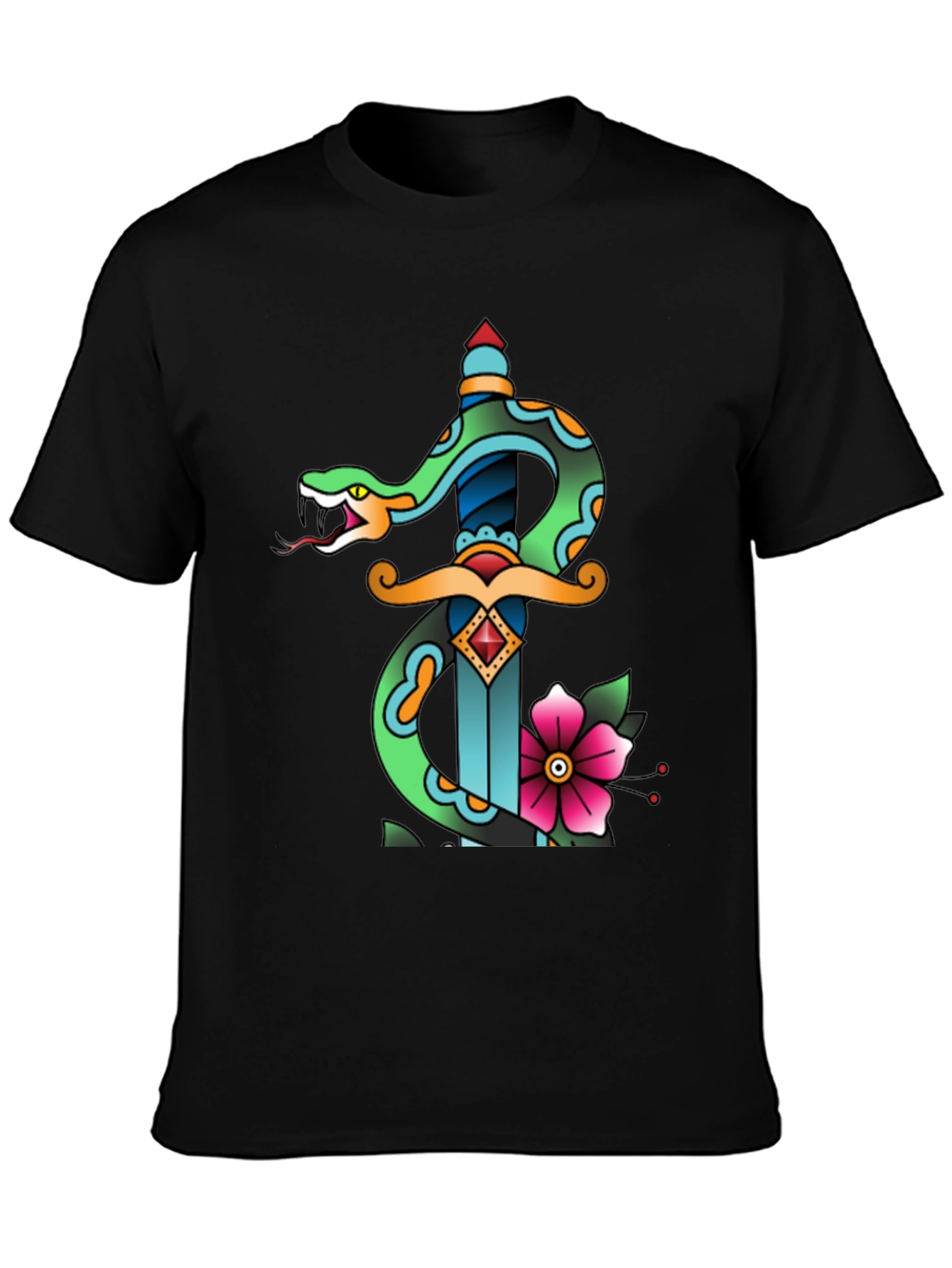Snake & Dagger Graphic Tee