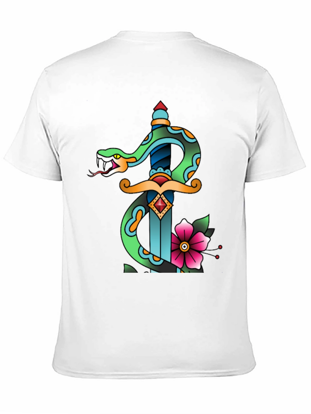Snake & Dagger Graphic Tee