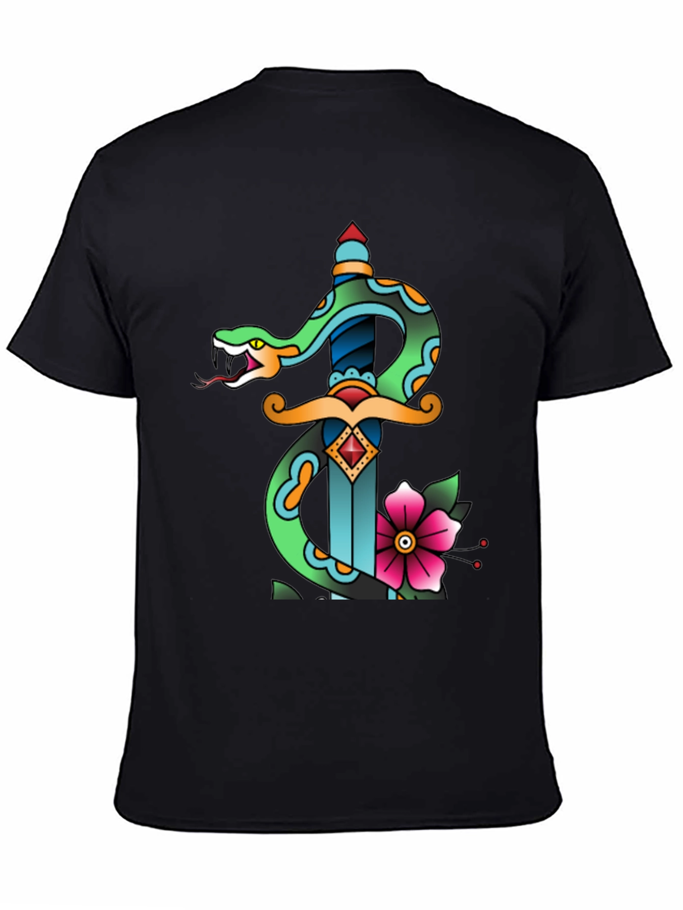 Snake & Dagger Graphic Tee