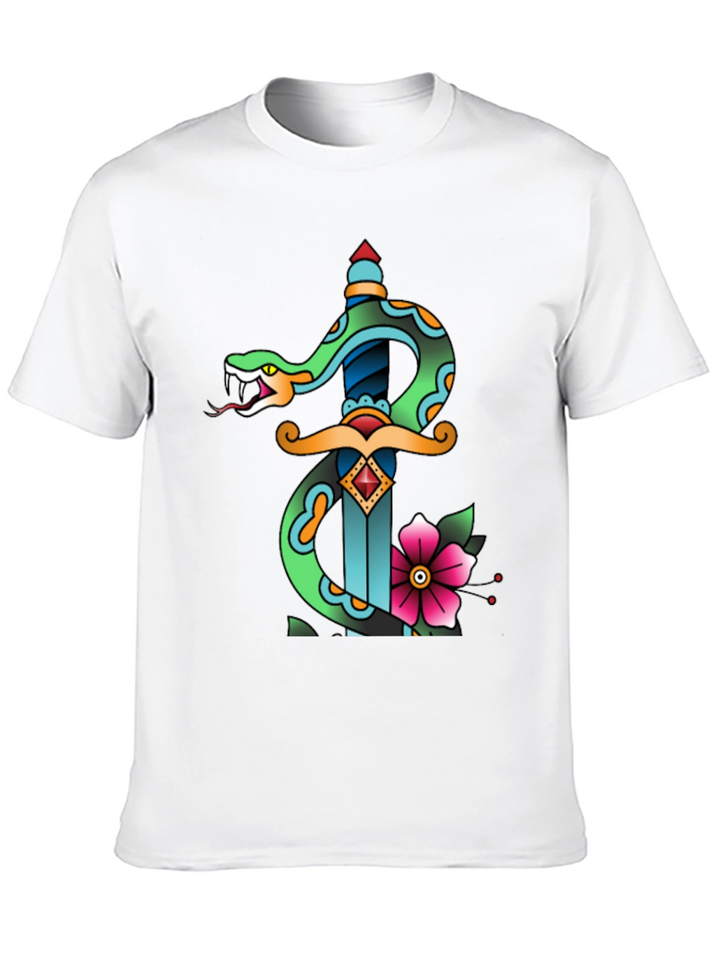 Snake & Dagger Graphic Tee