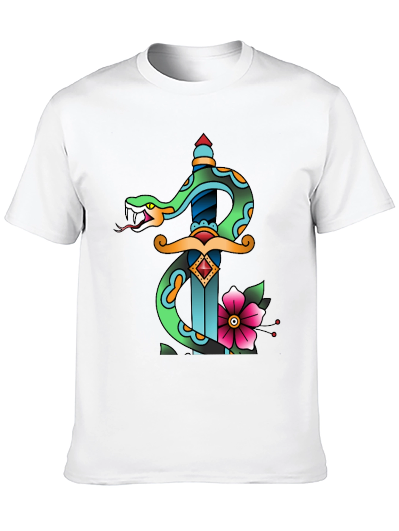 Snake & Dagger Graphic Tee