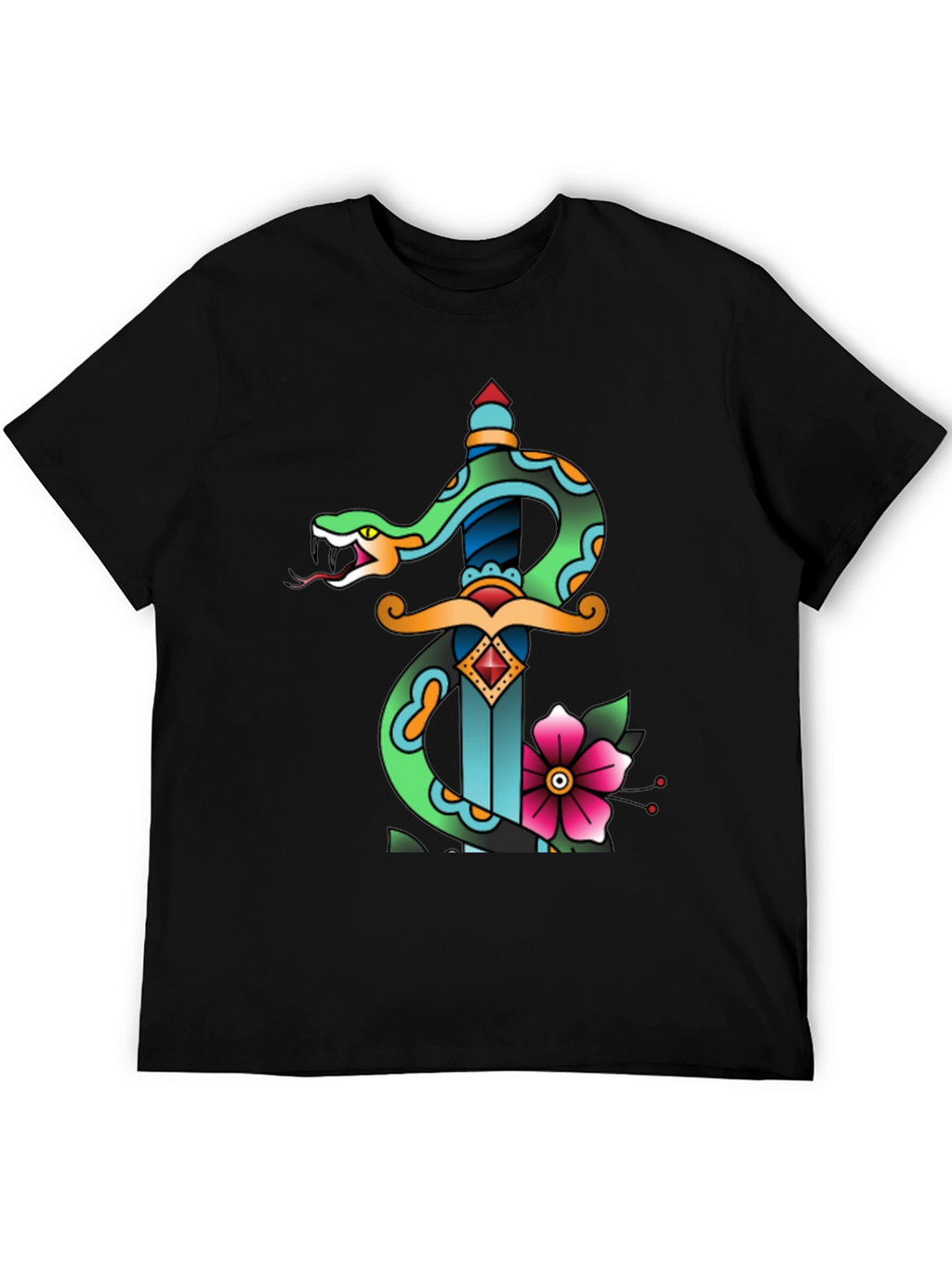 Snake & Dagger Graphic Tee
