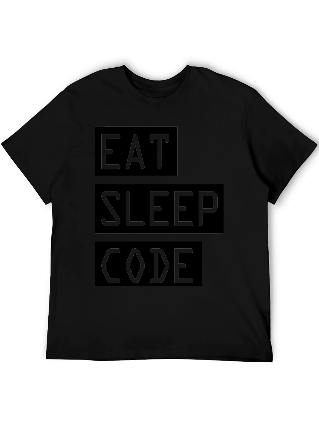 Eat Sleep Code Graphic Tee - Programmer T-Shirt