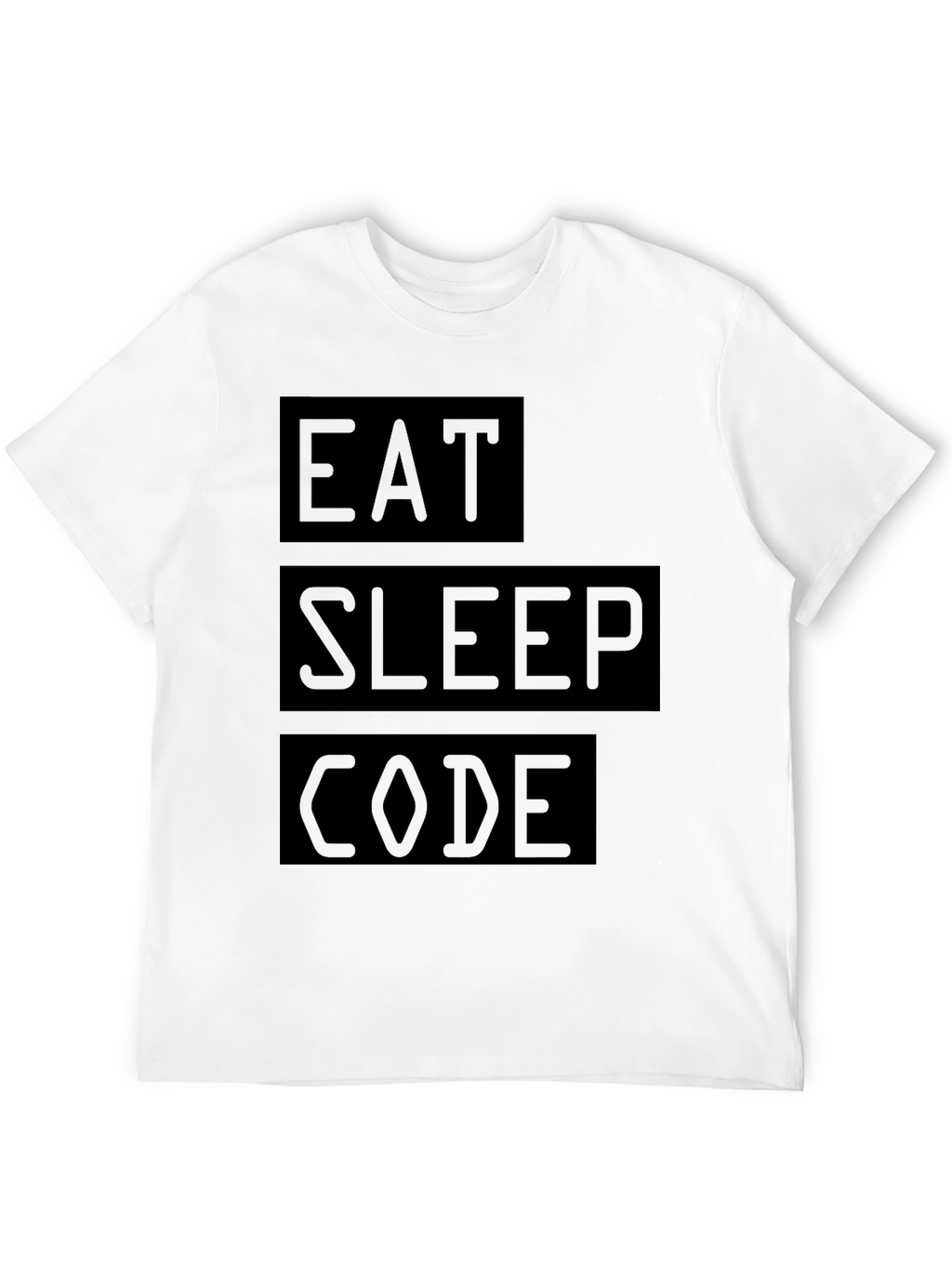 Eat Sleep Code Graphic Tee - Programmer T-Shirt