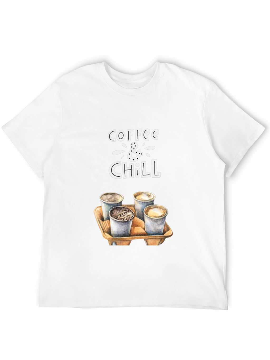 Coffee & Chill Graphic T-Shirt