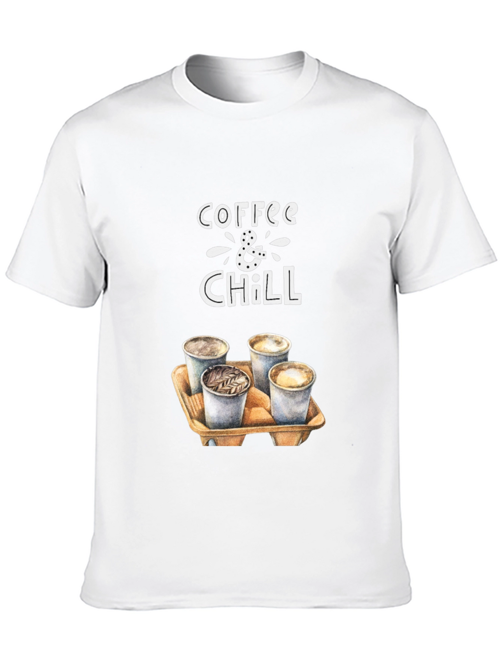 Coffee & Chill Graphic T-Shirt