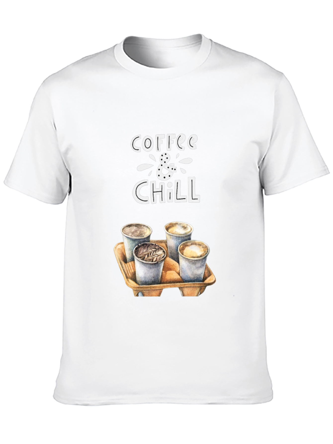 Coffee & Chill Graphic T-Shirt