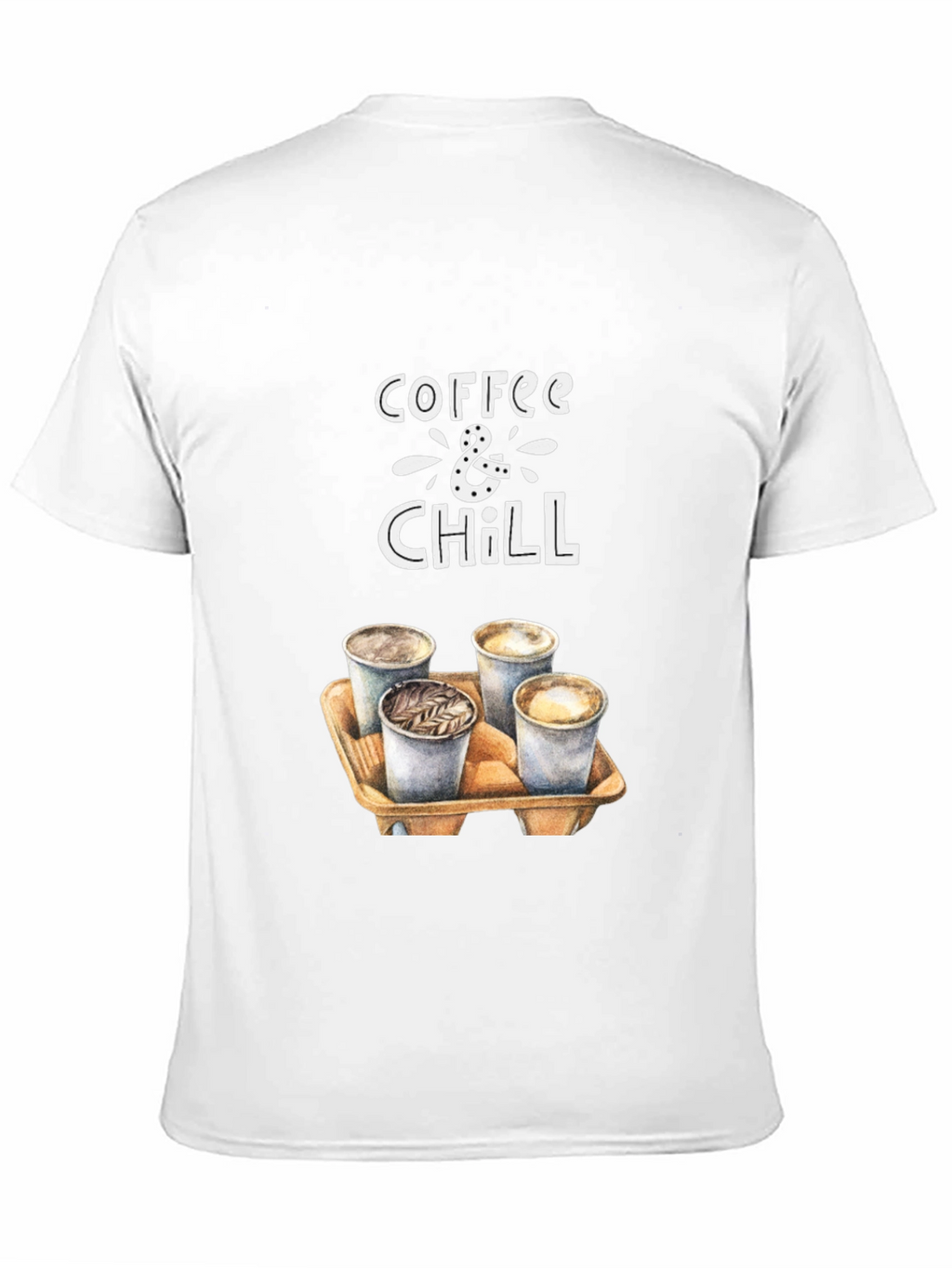Coffee & Chill Graphic T-Shirt