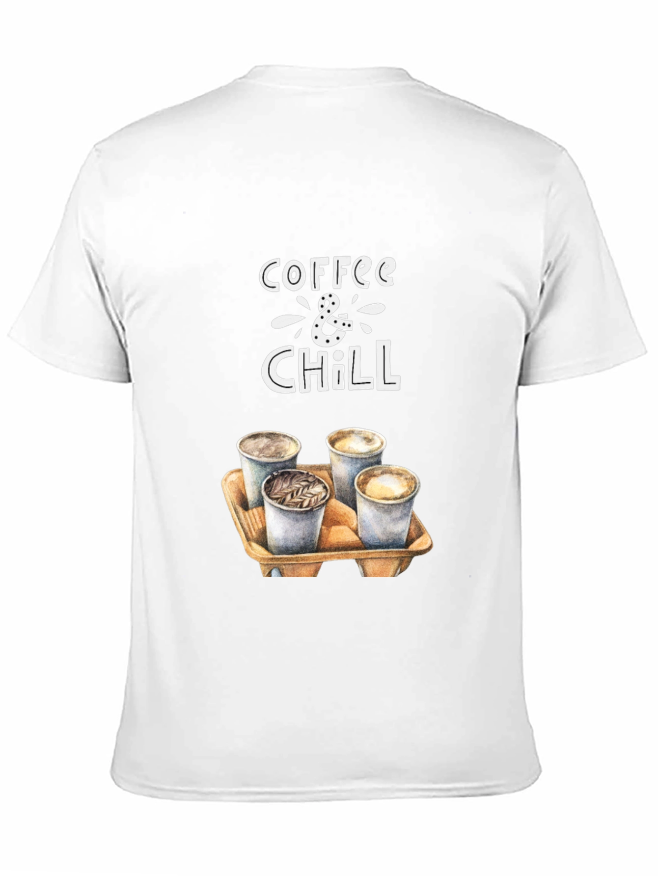 Coffee & Chill Graphic T-Shirt