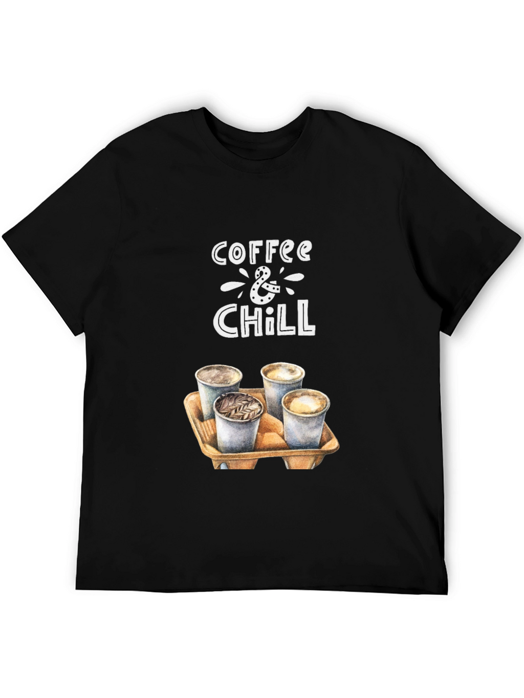 Coffee & Chill Graphic T-Shirt