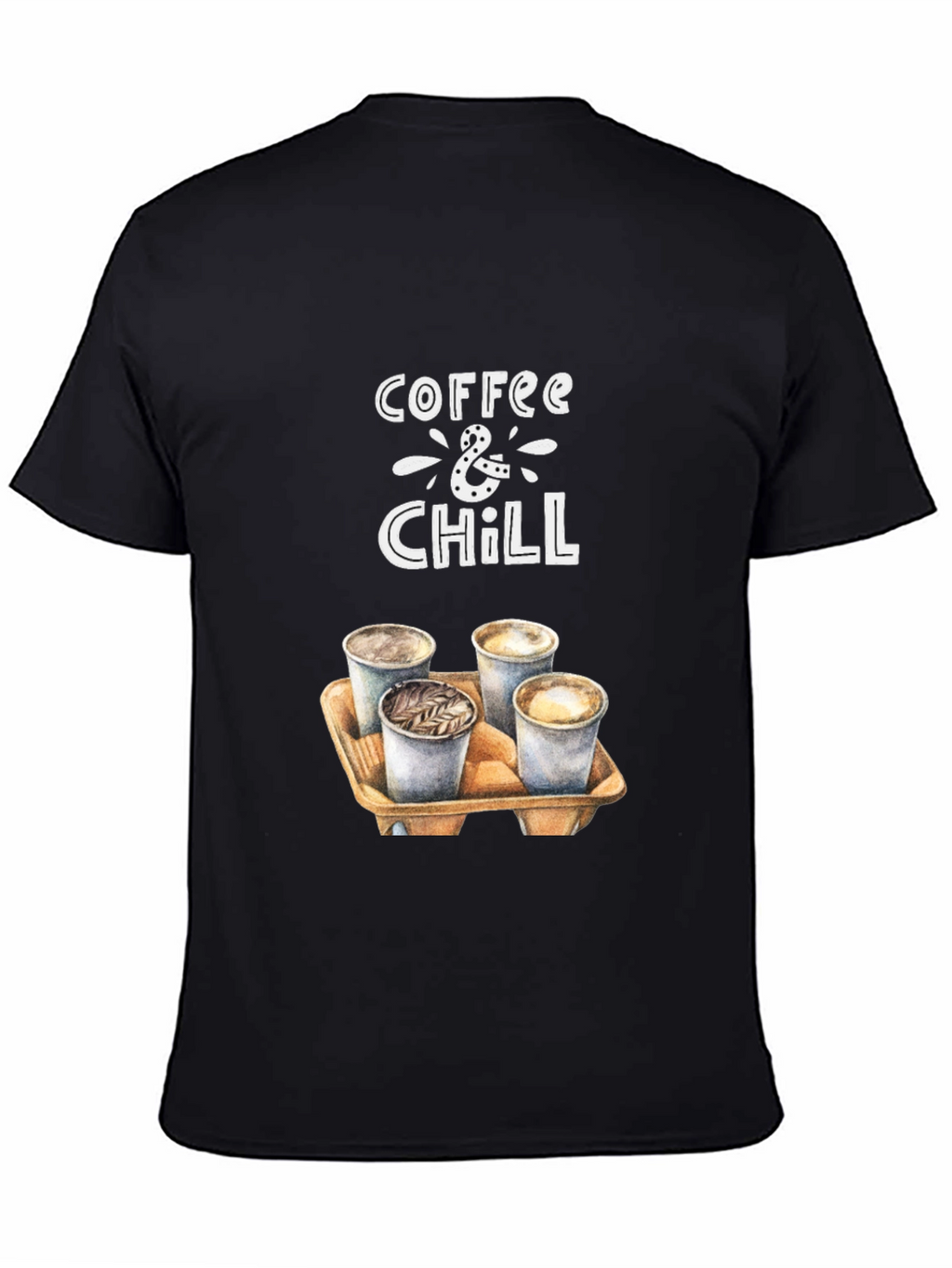 Coffee & Chill Graphic T-Shirt