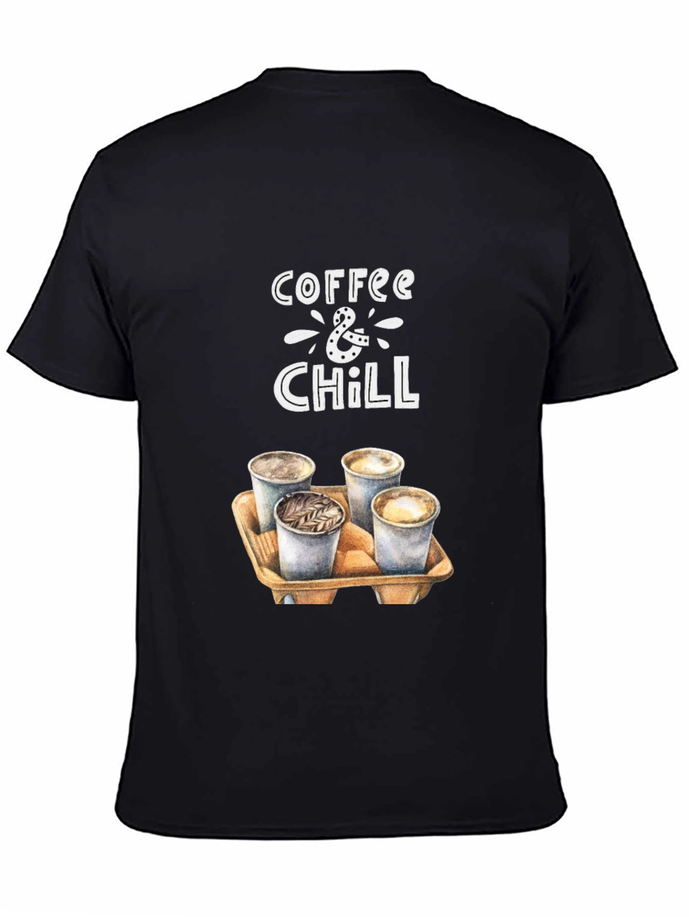 Coffee & Chill Graphic T-Shirt