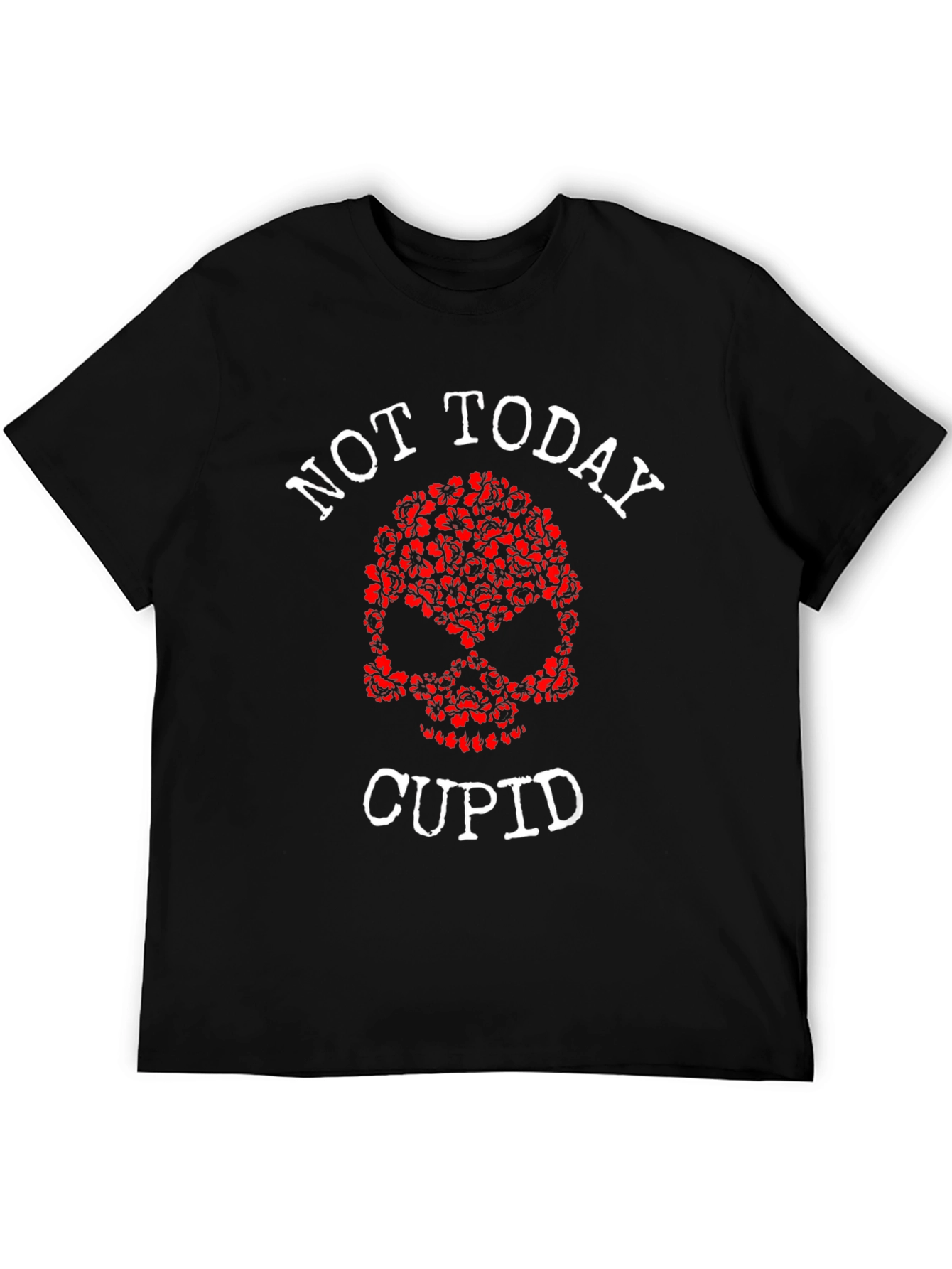 Not Today Cupid Graphic Tee - Anti Valentines Day