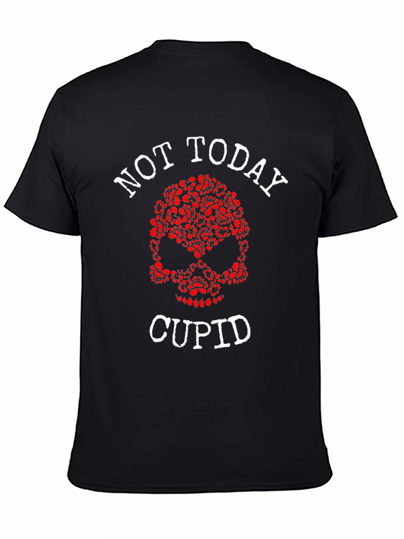 Not Today Cupid Graphic Tee - Anti Valentines Day