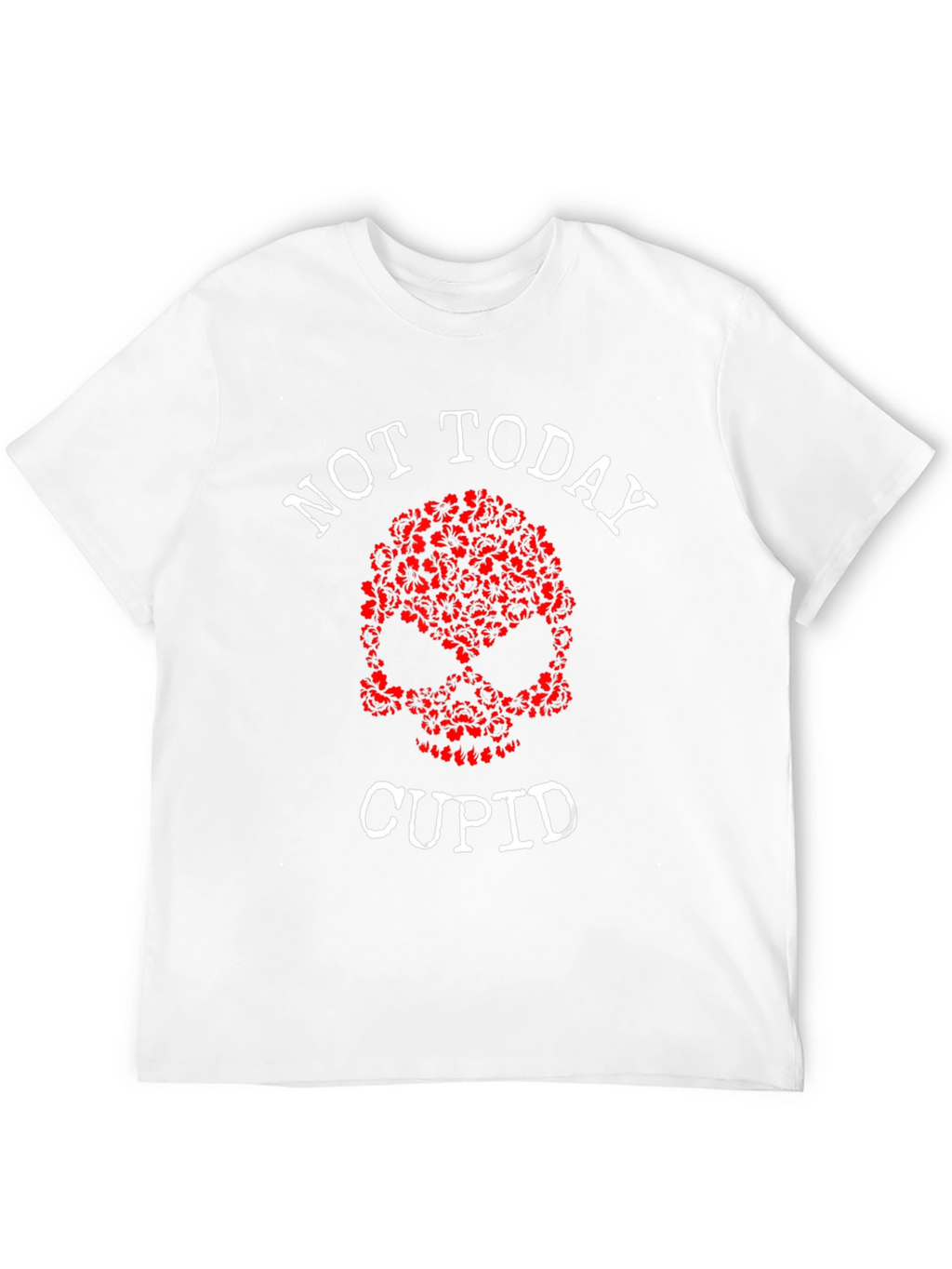 Not Today Cupid Graphic Tee - Anti Valentines Day