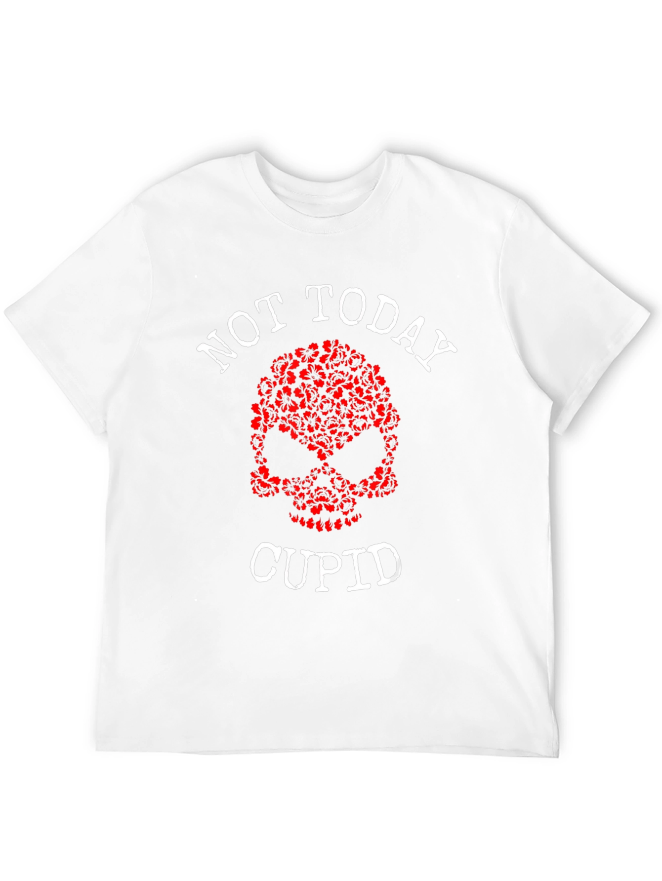 Not Today Cupid Graphic Tee - Anti Valentines Day