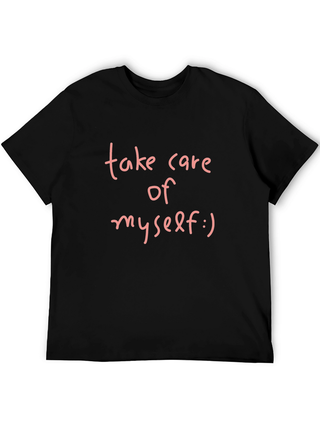 Take Care Of Myself Tee - Black