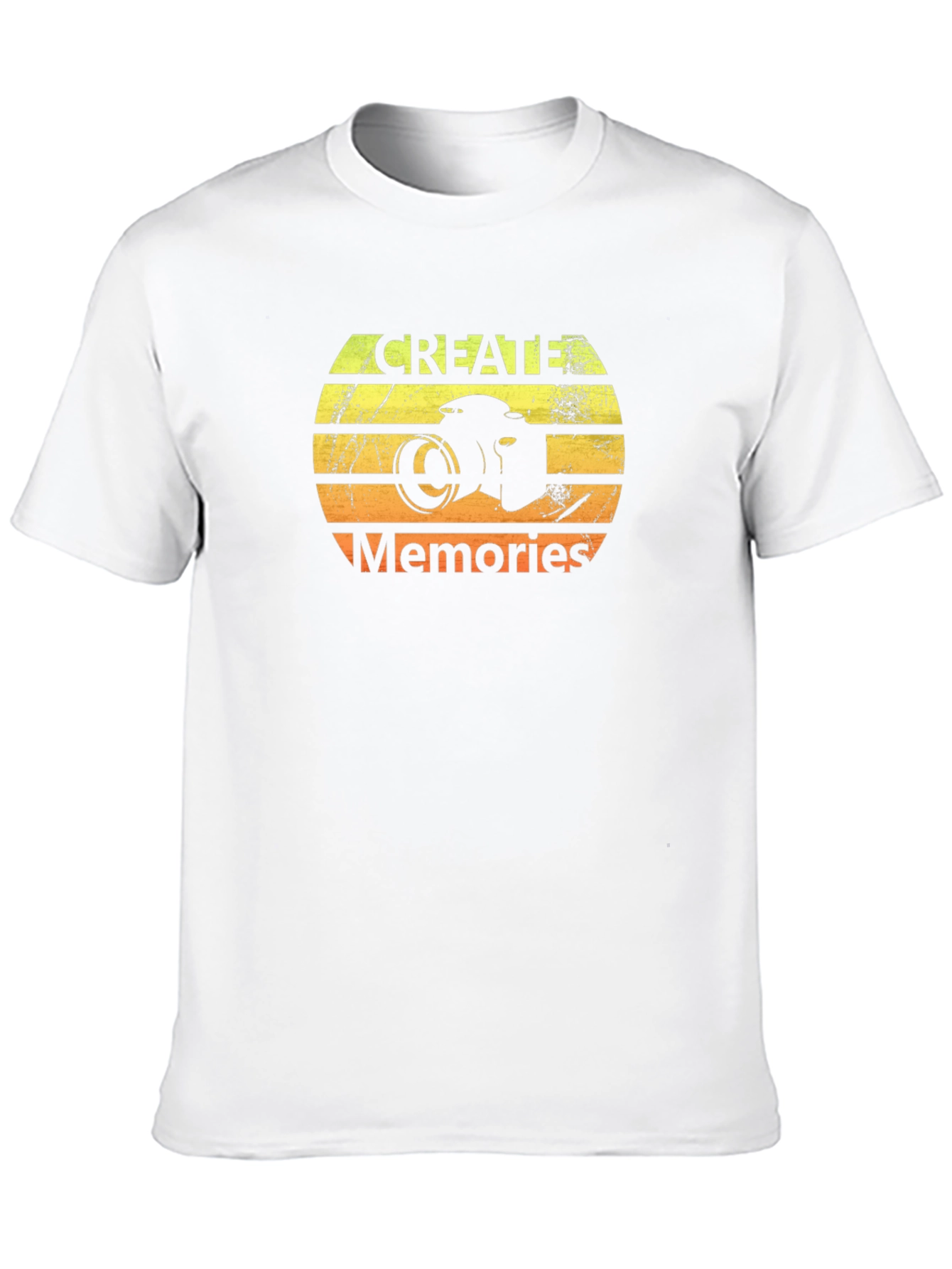Create Memories Retro Camera Graphic Tee