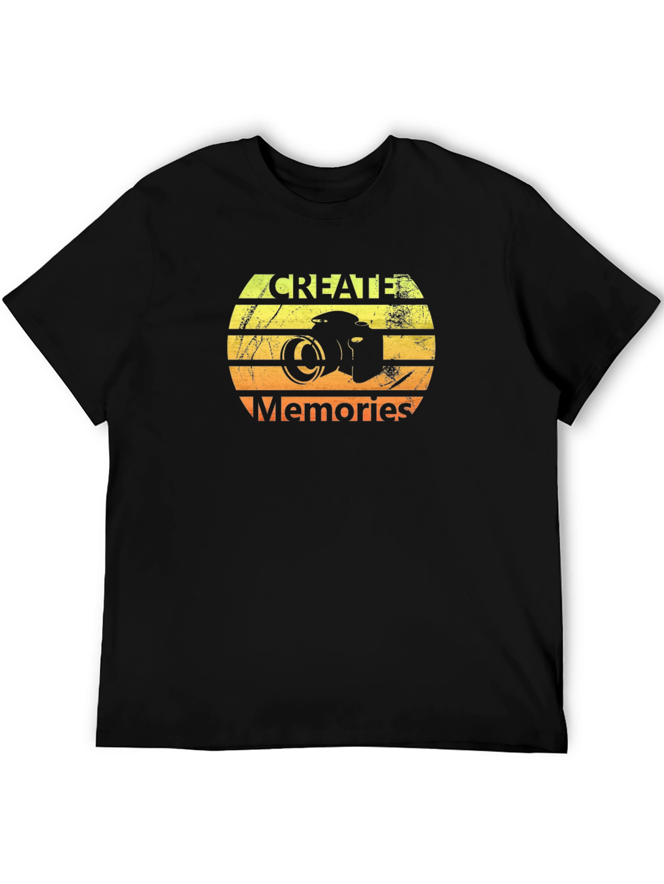 Create Memories Retro Camera Graphic Tee