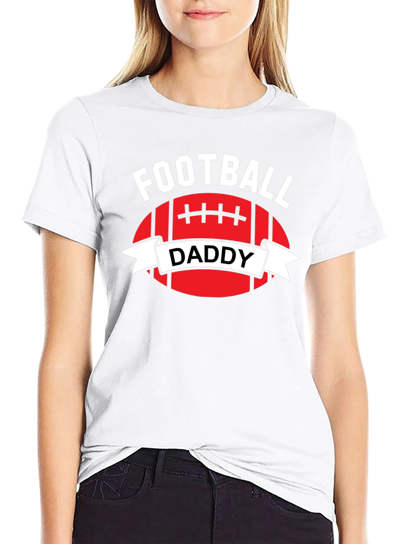 Football Daddy Graphic Tee
