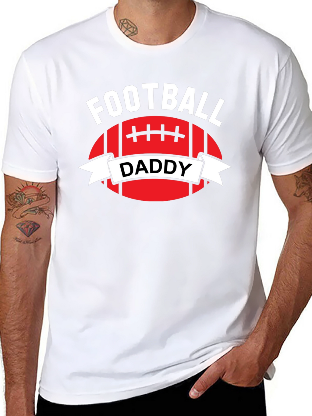Football Daddy Graphic Tee