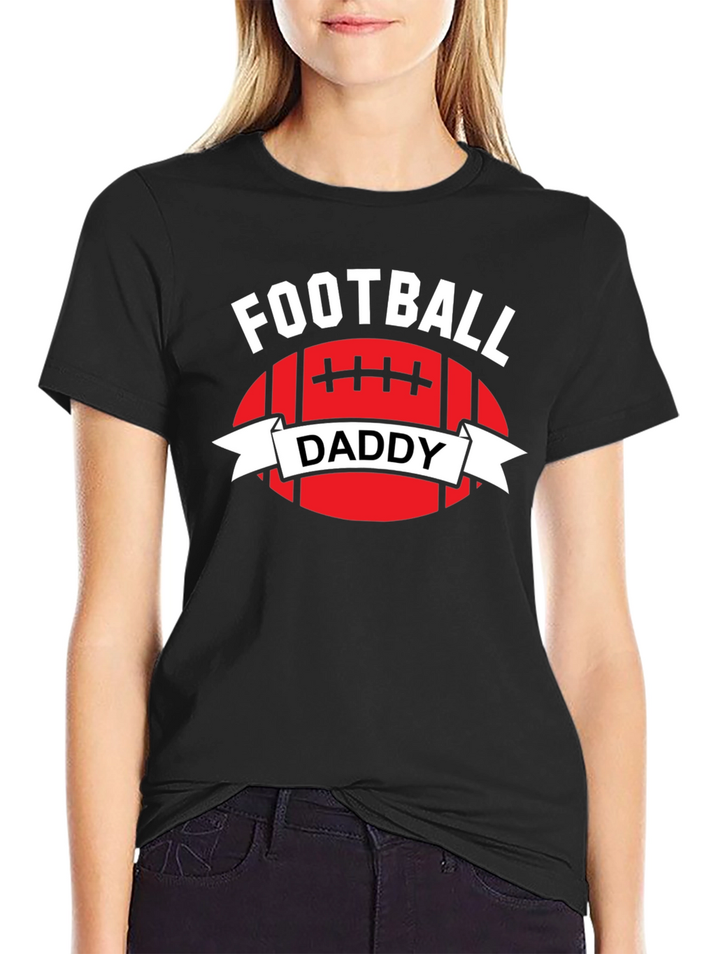 Football Daddy Graphic Tee