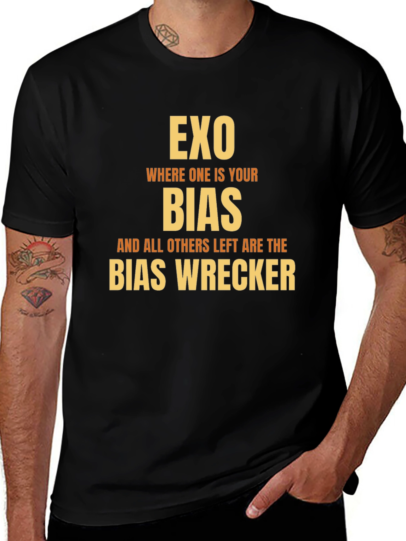 EXO Bias Wrecker Graphic Tee - K-Pop Inspired