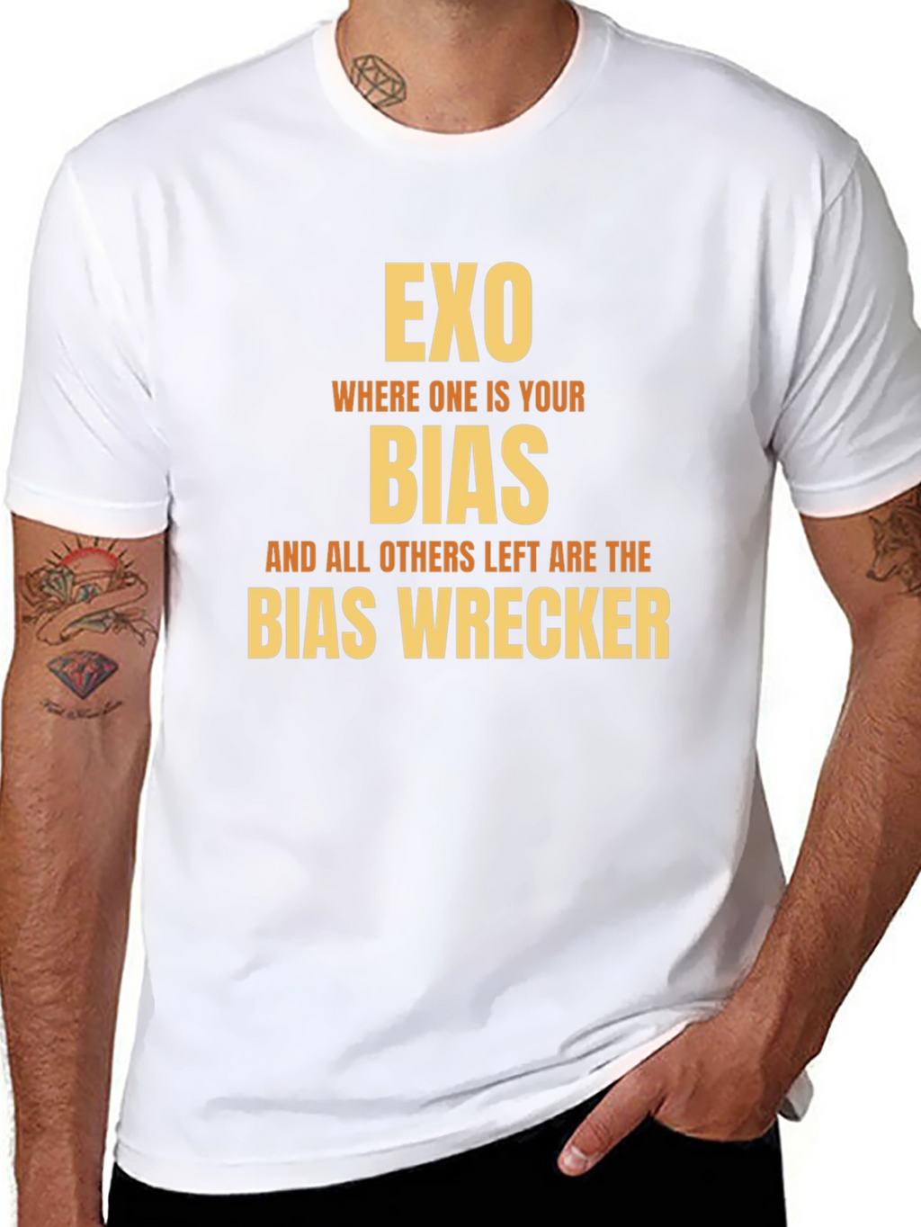 EXO Bias Wrecker Graphic Tee - K-Pop Inspired