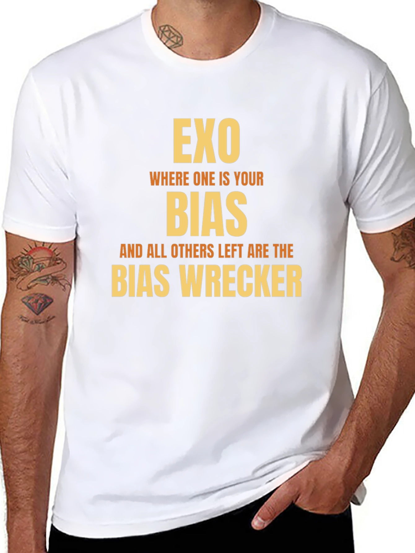 EXO Bias Wrecker Graphic Tee - K-Pop Inspired