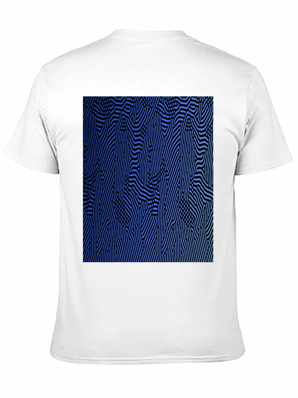Abstract Pattern Graphic Tee - Modern Style