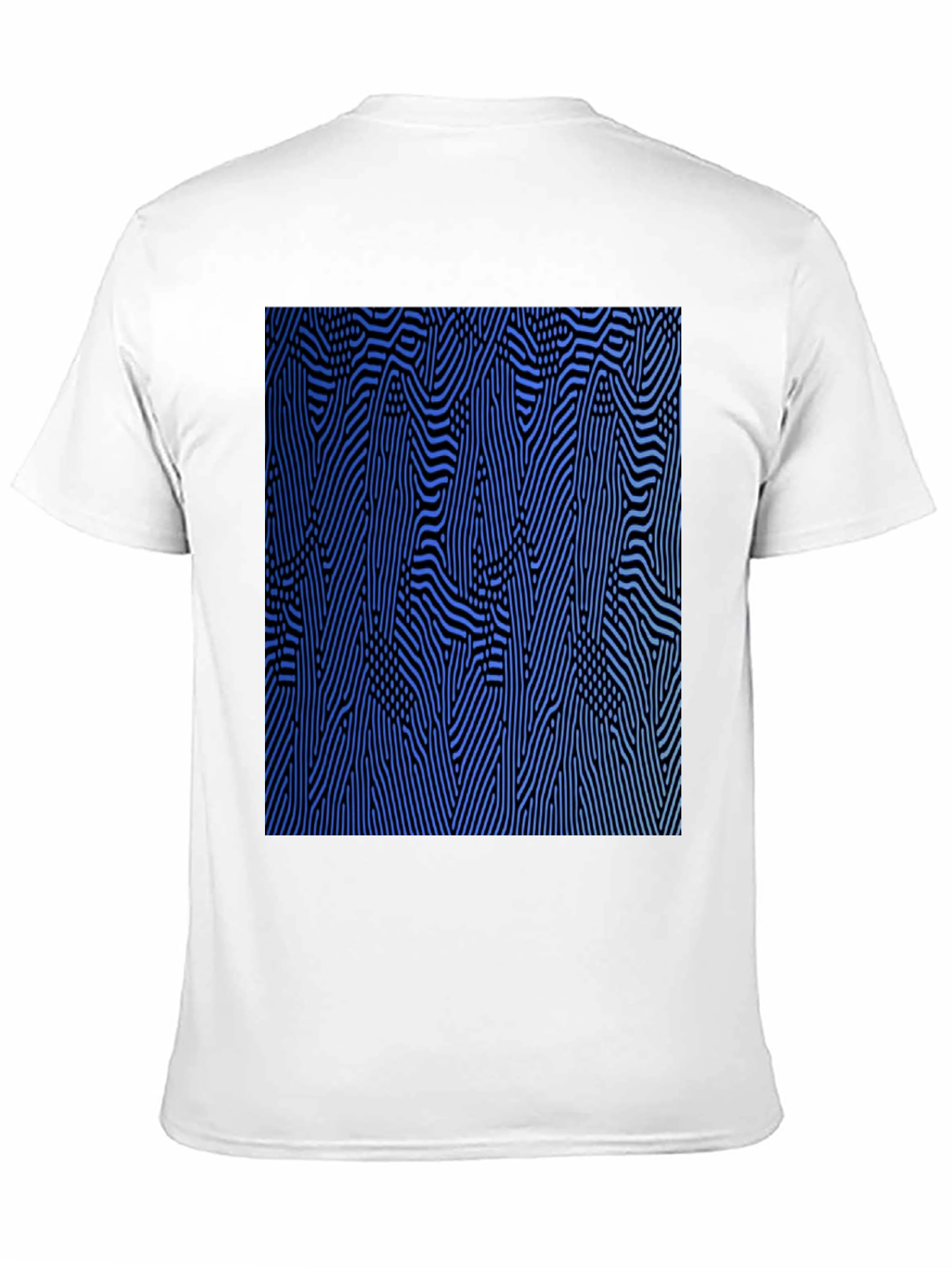 Abstract Pattern Graphic Tee - Modern Style